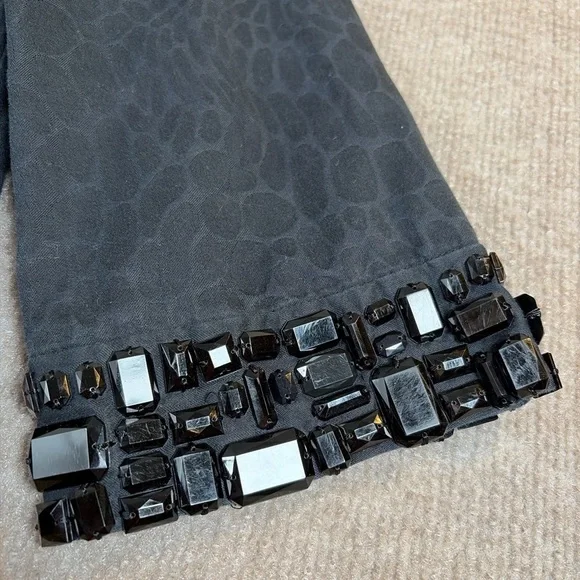 Michael Michael Kors Embellished Black Tunic Dress – Size Small 1349 - Picture 3 of 6